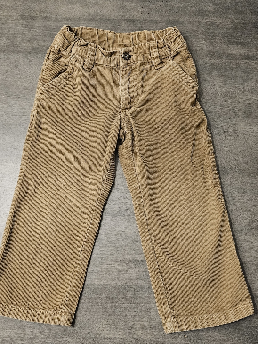Vintage Woodland Rugged Wear Brown Corduroy Pants- Boys 3